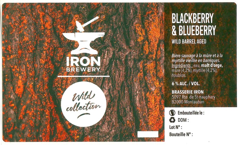 Etiquette BRASSERIE IRON 06