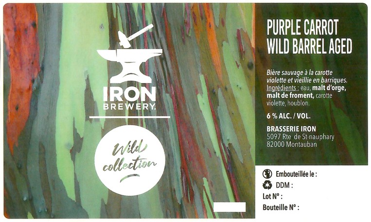 Etiquette BRASSERIE IRON 12