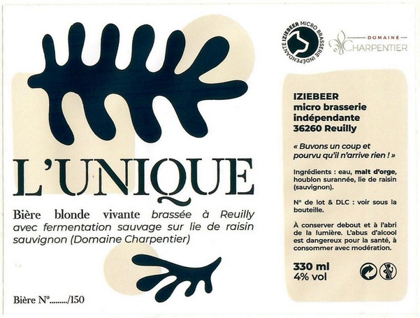 Etiquette BRASSERIE IZIEBEER 04
