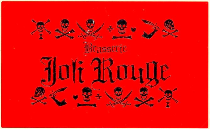 Etiquette BRASSERIE JOLI ROUGE 01
