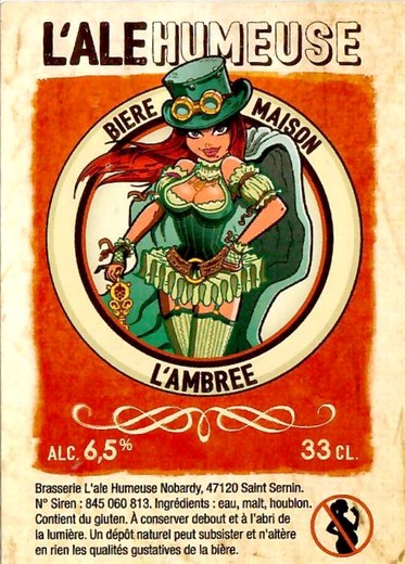 Etiquette BRASSERIE L'ALE HUMEUSE 02