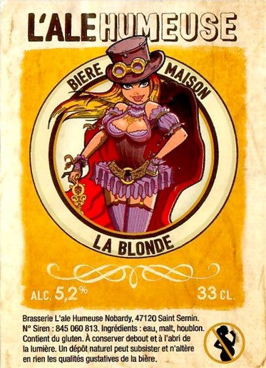 Etiquette BRASSERIE L'ALE HUMEUSE 03