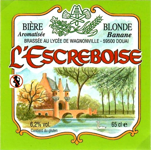 etiquette BRASSERIE L'ESCREBOISE 47