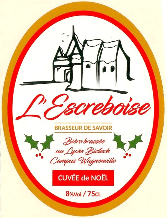 Etiquette BRASSERIE L'ESCREBOISE 65
