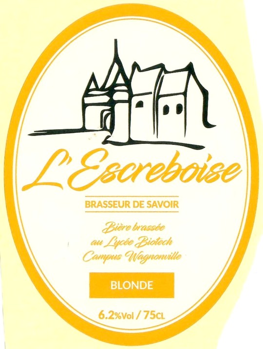 Etiquette BRASSERIE L'ESCREBOISE 66