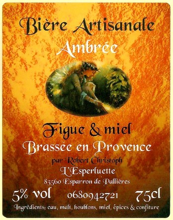 Etiquette BRASSERIE L'ESPERLUETTE 01