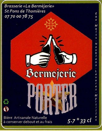 Etiquette BRASSERIE LA BERMEJERIE 03