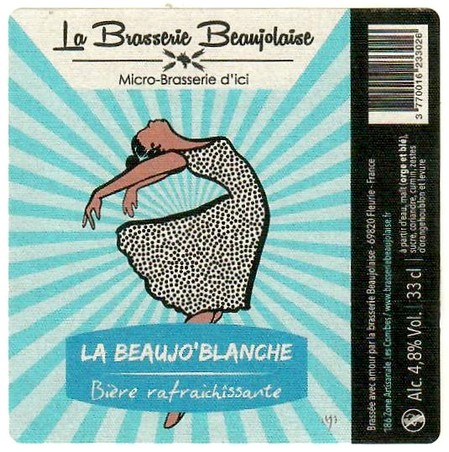 Etiquette LA BRASSERIE BEAUJOLAISE 03