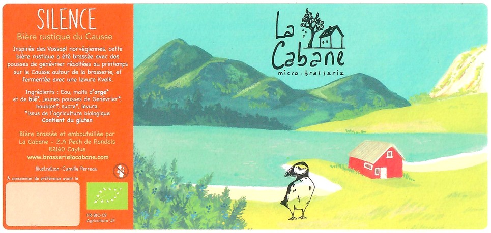Etiquette BRASSERIE LA CABANE 03