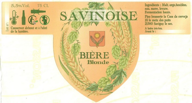Etiquette BRASSERIE LA CASA DA CERVEJA