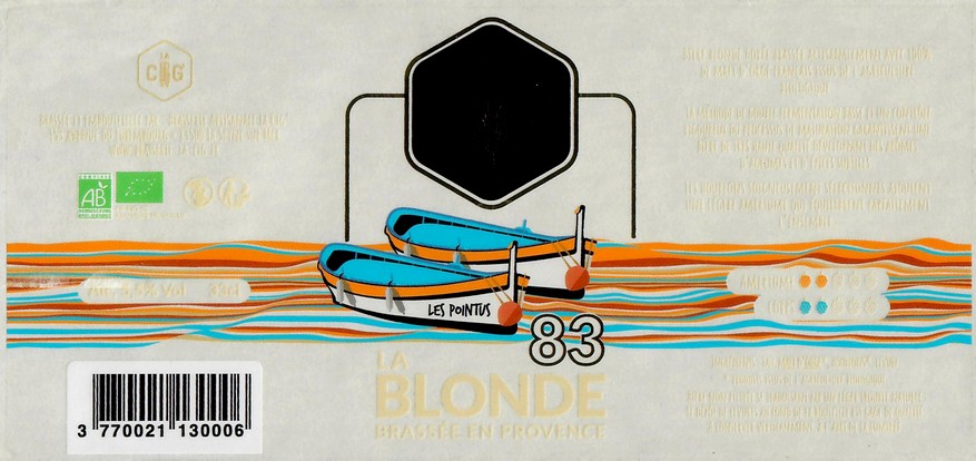 Etiquette BRASSERIE LA CIG 02