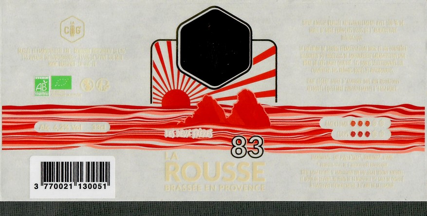 Etiquette BRASSERIE LA CIG 03