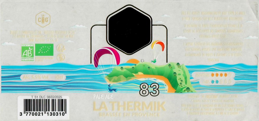 Etiquette BRASSERIE LA CIG 11