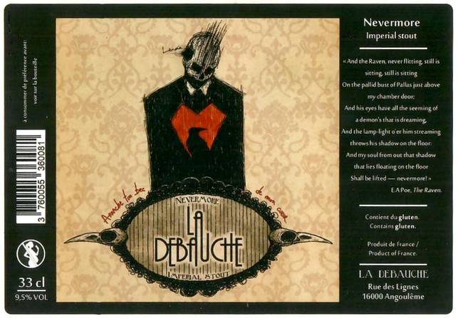 Etiquette BRASSERIE LA DEBAUCHE 273
