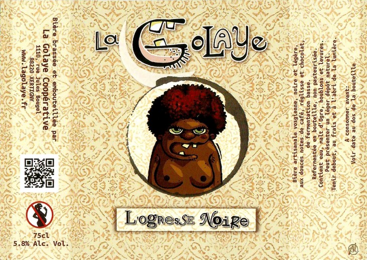 Etiquette BRASSERIE LA GOLAYE 14