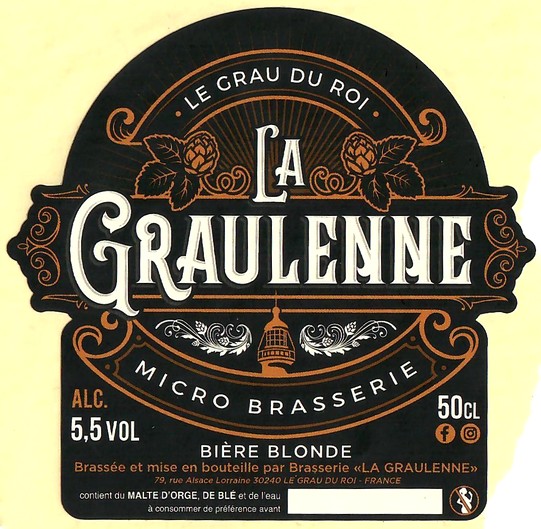 Etiquette BRASSERIE LA GRAULENNE 02