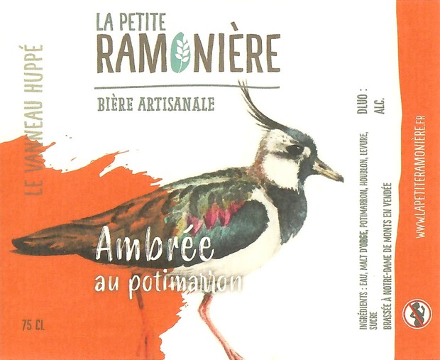 Etiquette BRASSERIE LA PETITE RAMONIERE 42