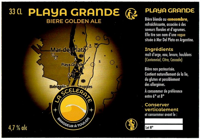 Etiquette BRASSERIE LA SCELERATE 03