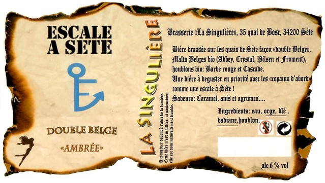 Etiquette BRASSERIE LA SINGULIERE 07