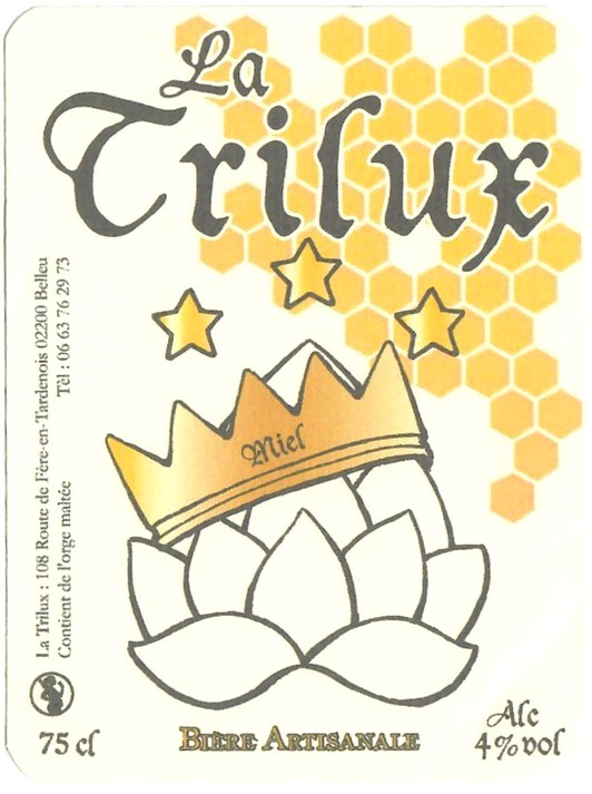 Etiquette BRASSERIE LA TRILUX 04