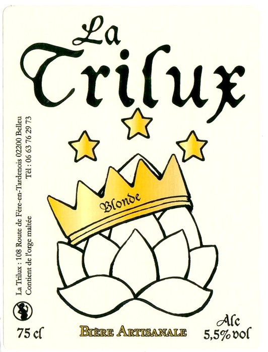 Etiquette BRASSERIE LA TRILUX 05