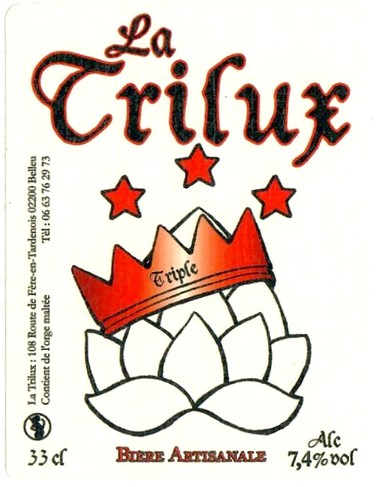 Etiquette BRASSERIE LA TRILUX 08
