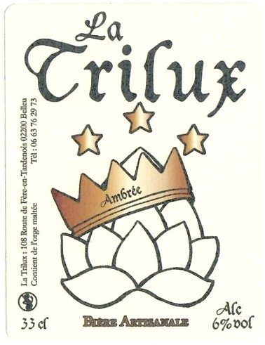Etiquette BRASSERIE LA TRILUX 10