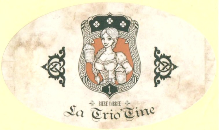 Etiquette BRASSERIE LA TRIO'TINE 08