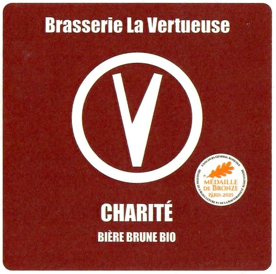 Etiquette BRASSERIE LA VERTUEUSE 30 Etiquette BRASSERIE LA VERTUEUSE 30