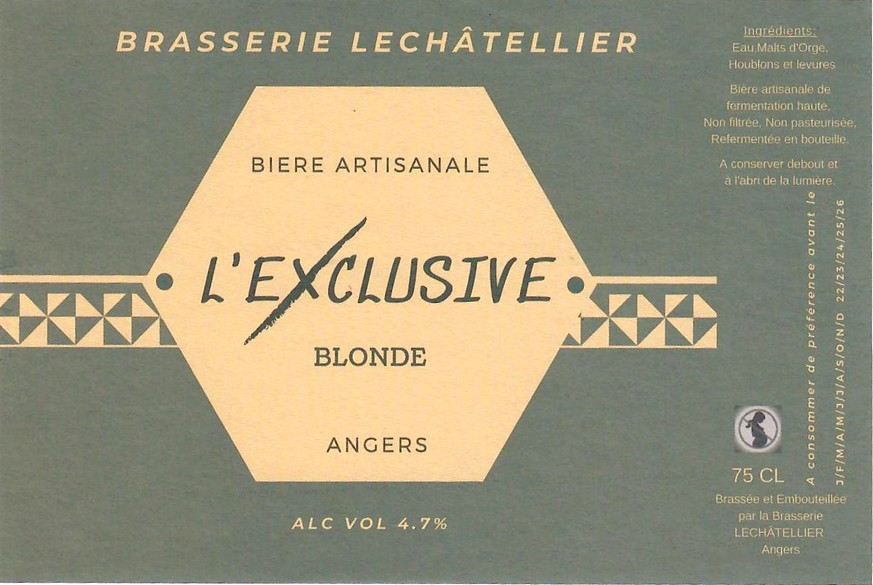 etiquette BRASSERIE LECHATELLIER 04