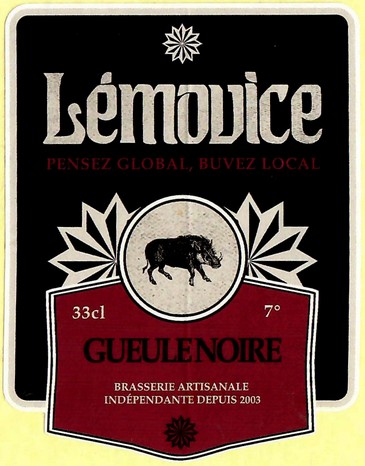 Etiquette BRASSERIE LEMOVICE 20