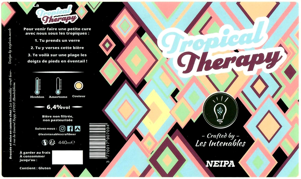 Etiquette BRASSERIE LES INTENABLES 31