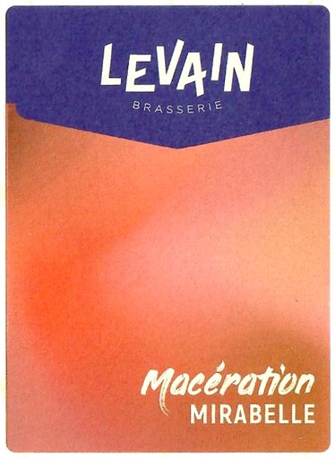 Etiquette BRASSERIE LEVAIN 01