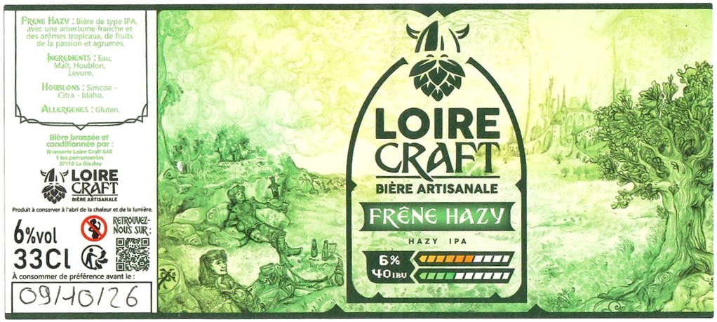 Etiquette BRASSERIE LOIRE CRAFT 05