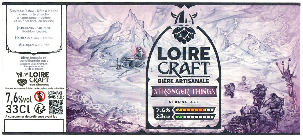 Etiquette BRASSERIE LOIRE CRAFT 08
