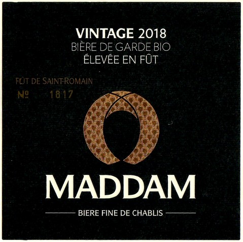 Etiquette BRASSERIE MADDAM 20