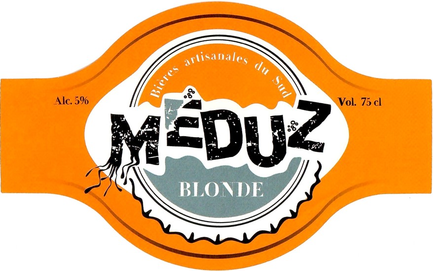 Etiquette BRASSERIE MEDUZ 25