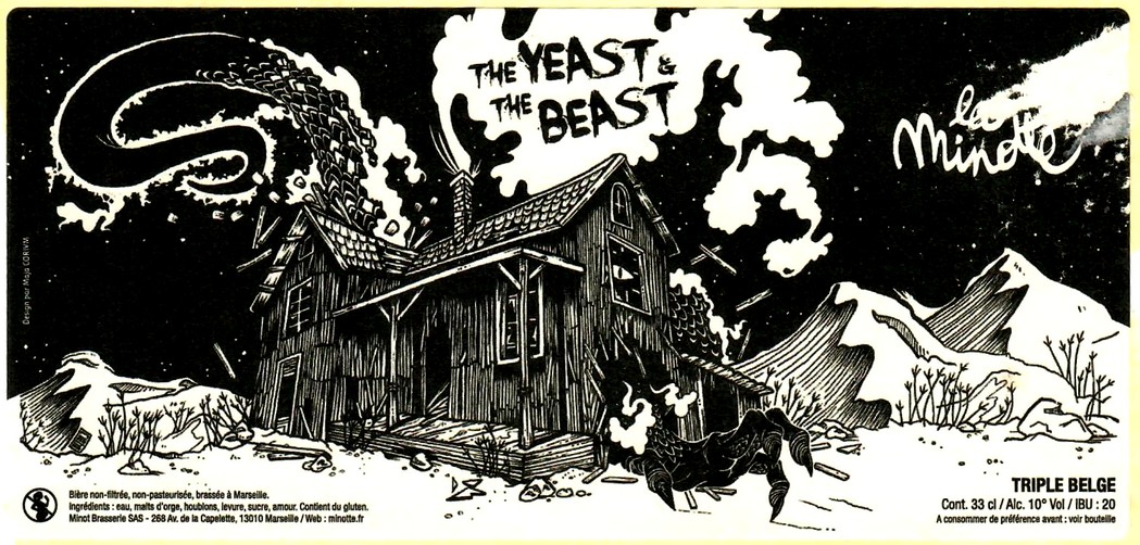 etiquette BRASSERIE MINOT 19