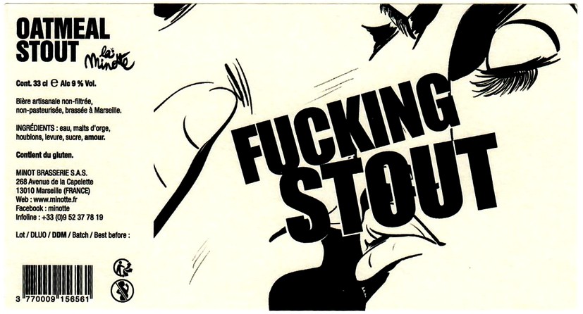 etiquette BRASSERIE MINOT 20