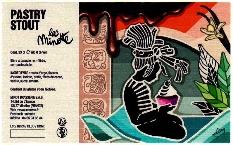 etiquette BRASSERIE MINOT 31