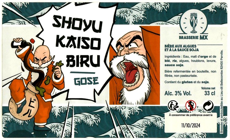 Etiquette BRASSERIE MX 07