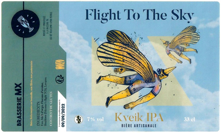 Etiquette BRASSERIE MX 09