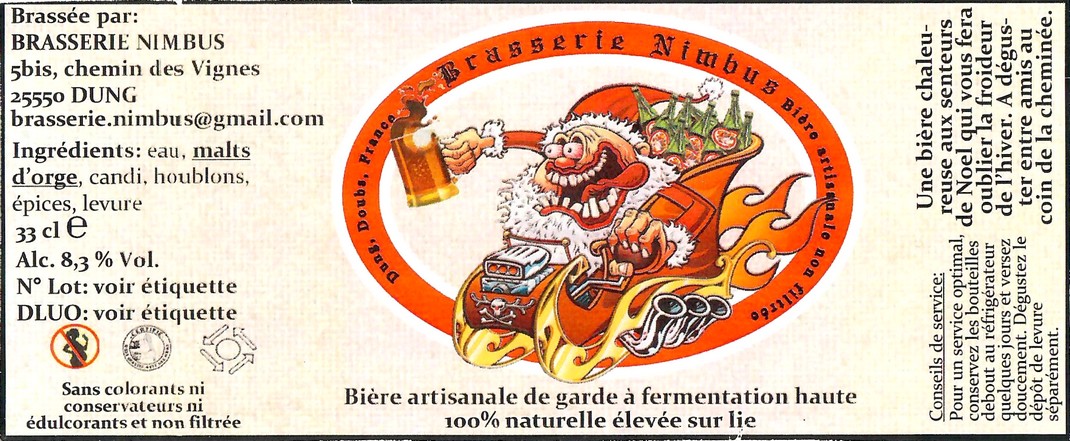 Etiquette BRASSERIE NIMBUS 26