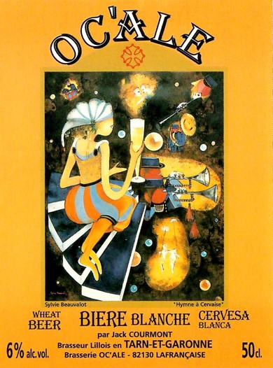 Etiquette BRASSERIE OC ALE 01 Etiquette BRASSERIE OC ALE 01