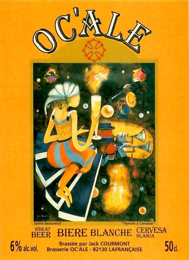 Etiquette BRASSERIE OC ALE 02 Etiquette BRASSERIE OC ALE 02