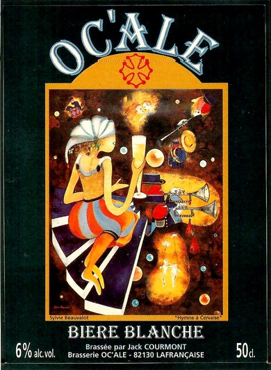 Etiquette BRASSERIE OC ALE 03 Etiquette BRASSERIE OC ALE 03