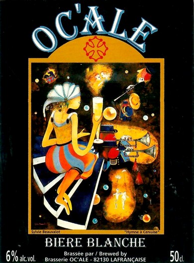 Etiquette BRASSERIE OC ALE 04 Etiquette BRASSERIE OC ALE 04