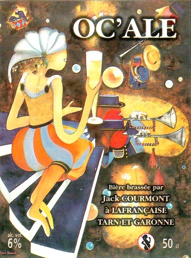 Etiquette BRASSERIE OC ALE 06 Etiquette BRASSERIE OC ALE 06