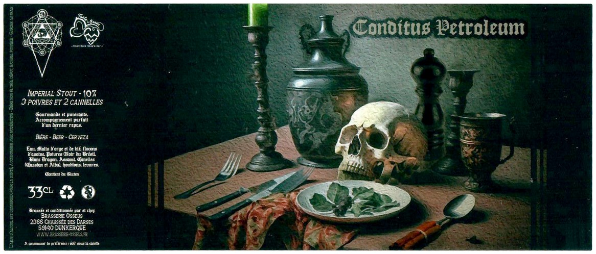 Etiquette BRASSERIE OSSEUS 54