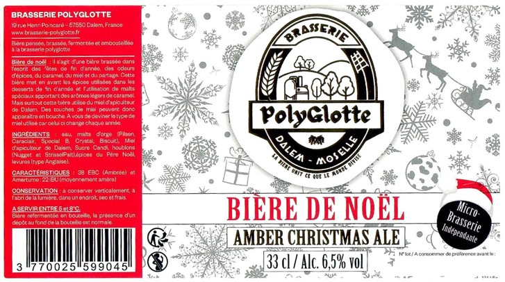 Etiquette BRASSERIE POLYGLOTTE 09